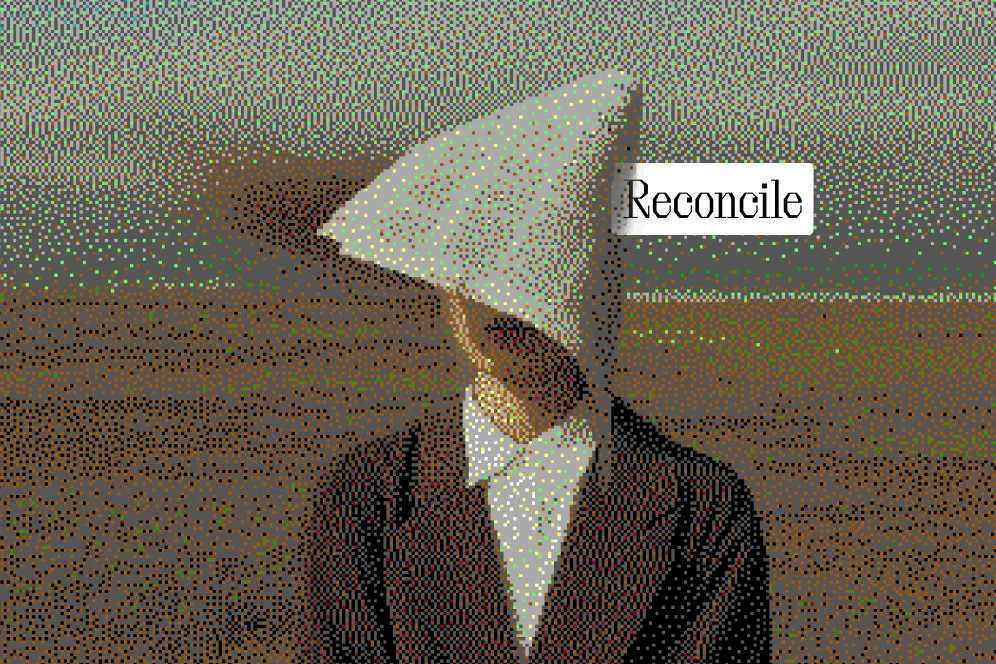 A split-screen display showing a bulk upload spreadsheet on the left and a status dashboard of published posts on the right.