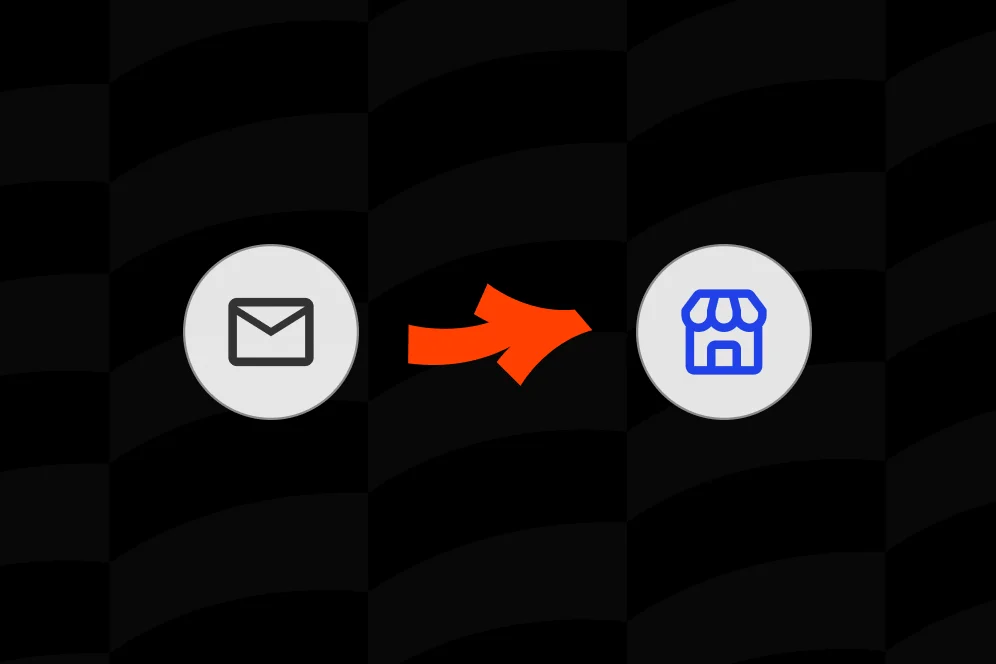 A messy web of disconnected icons and arrows transforming into a streamlined, unified sales funnel on a clean dashboard.
