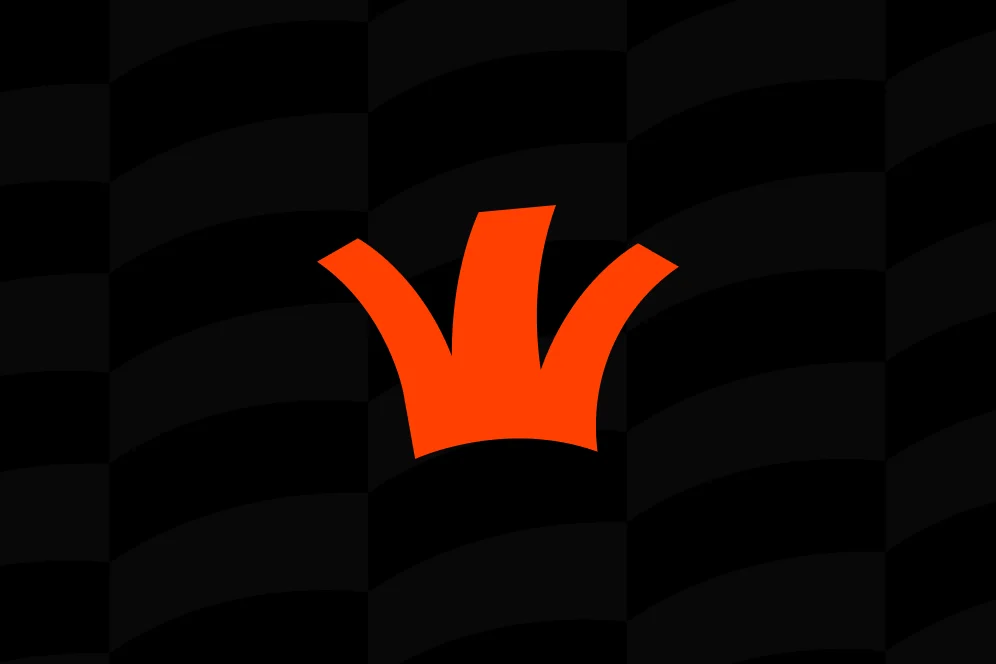 A split screen comparing a chaotic link-in-bio app interface with a structured, organized digital business workspace