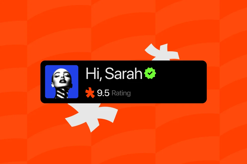 A stylized digital icon of a professional profile handle glowing as a central business asset, symbolizing brand identity.