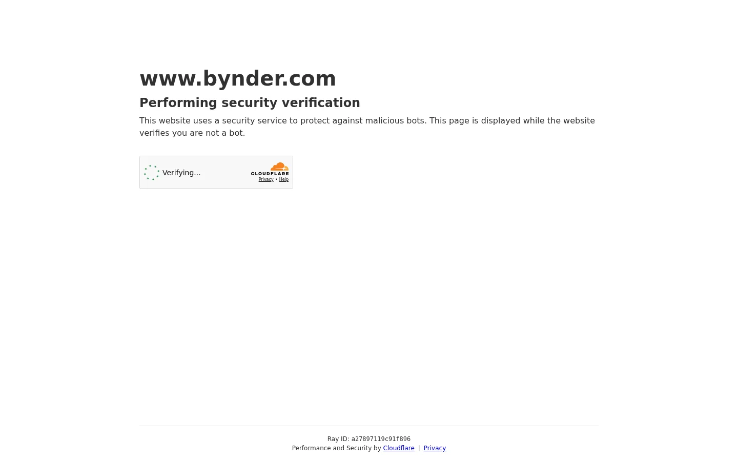 Screenshot of Bynder website