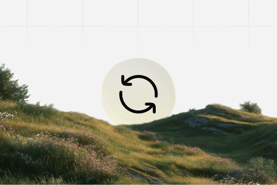 A digital dashboard visualization showing a declining traffic graph being stabilized and restored by automated processes.