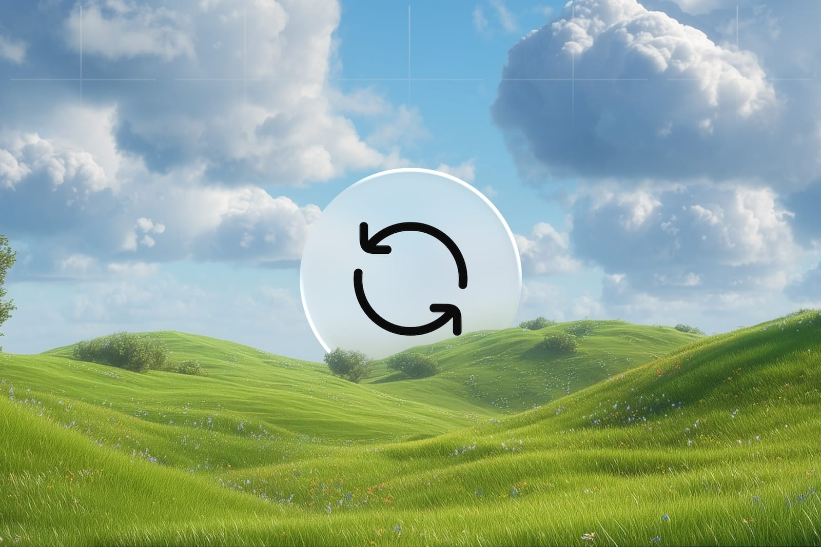 Diagram showing a content refresh strategy workflow: analyze, update, publish, measure.