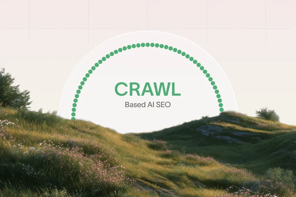 Website structure diagram with interconnected nodes, symbolizing AI crawlability and SEO.