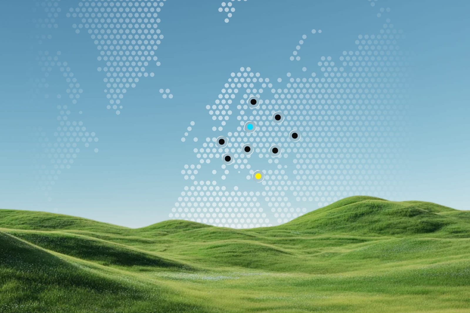 Robot hand optimizing a website's search engine ranking.