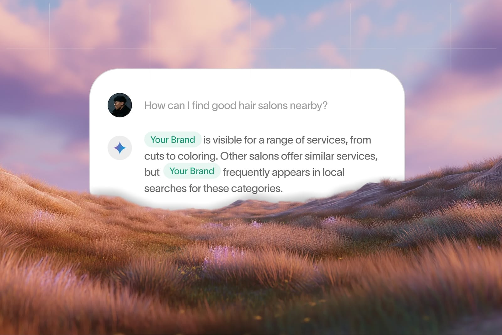 Graphic of AI Overviews vs. traditional search results, illustrating the shift from blue links to AI-generated citations.