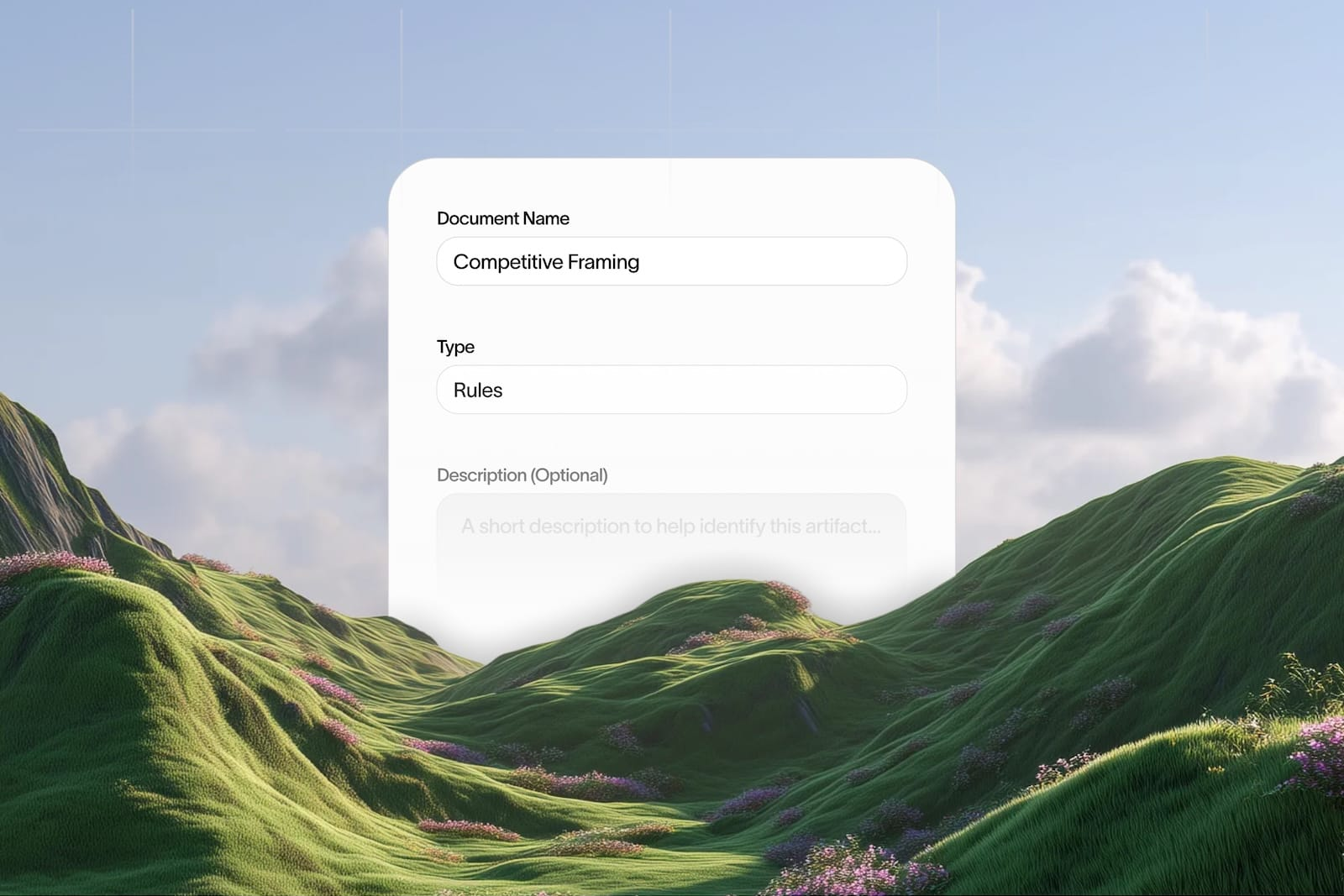 Abstract diagram: gears, code, and data flows building a programmatic SEO engine.