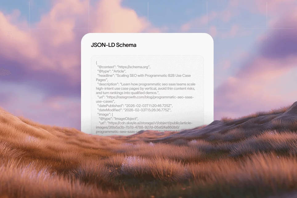 SaaS schema markup diagram, showing data extraction for AI answers and citations.