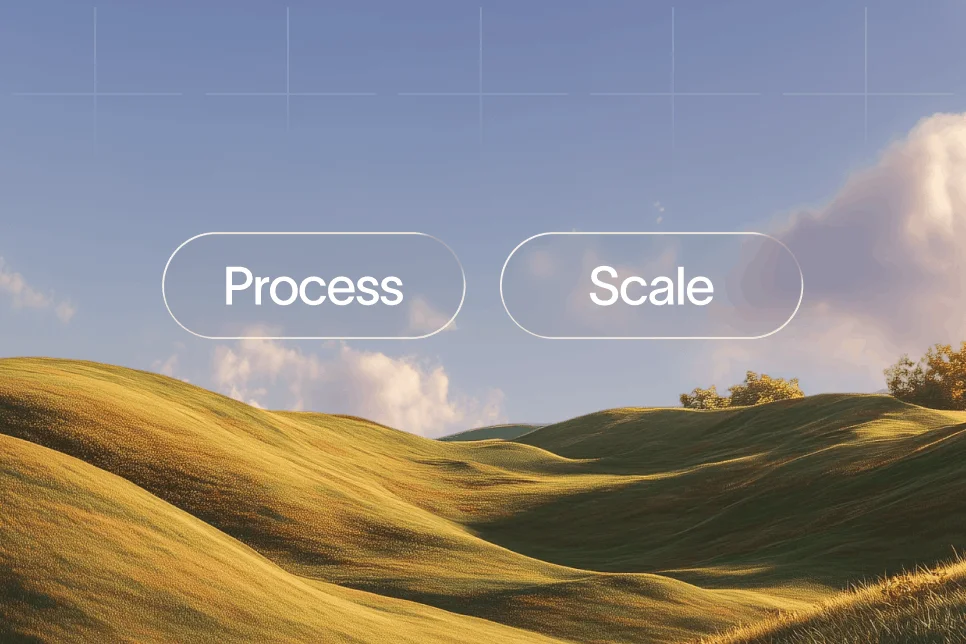 A mountain trail symbolizing a steady, structured path for scaling SaaS content production while maintaining SEO rankings.