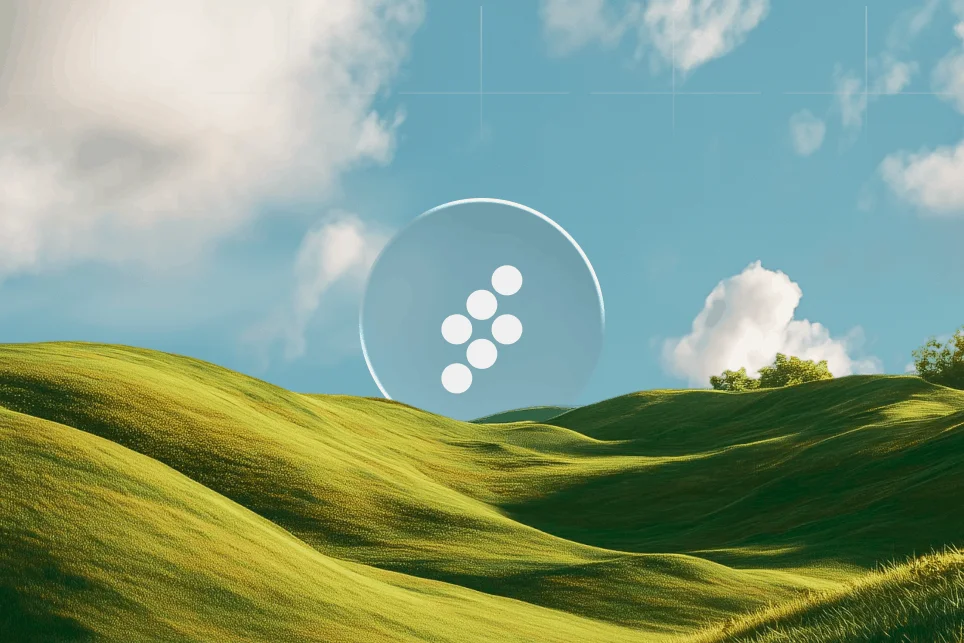 A split-screen comparison: a cluttered, manual workflow of sticky notes versus a streamlined, automated SEO production