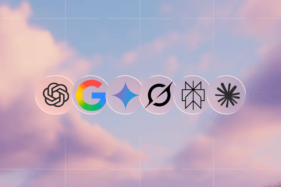 A split screen showing a traditional search engine results page alongside a modern AI-generated answer box.