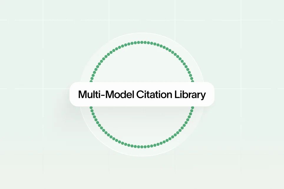 A digital interface showing scattered brand documents being organized into a single, structured AI context library.
