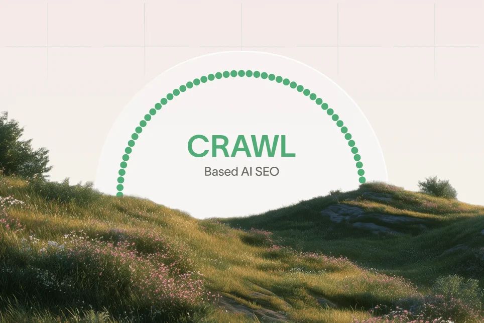 Website structure diagram with interconnected nodes, symbolizing AI crawlability and SEO.