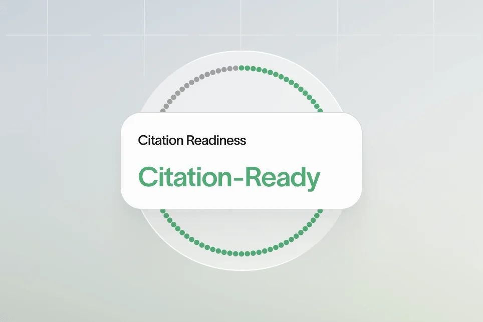 Organized knowledge base with clear citations, enabling AI to easily extract and verify information.
